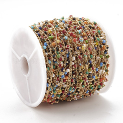 Цельные бисерные цепочки ручной работы CHC-N015-13A