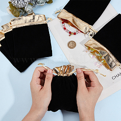 Бархат ювелирных мешки сумки&nbsp;TP-BBC0001-09C-03