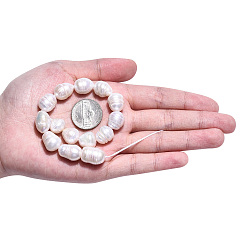 Нити из натурального культивированного пресноводного жемчуга PEAR-N012-11B