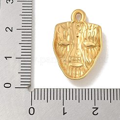 Pendentifs en acier inoxydable 304 avec placage ionique (IP)&nbsp;STAS-Q334-61G