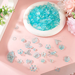 182шт 100г прозрачные акриловые бусины&nbsp;OACR-TA0003-69A