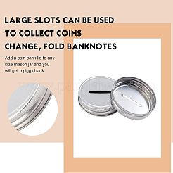 36 шт. жестяные крышки для отделения для монет FIND-FG0001-48