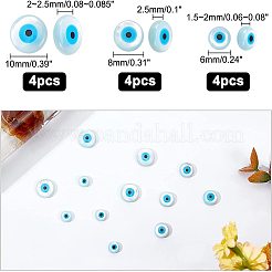 12 cabochon coquillage de 3 styles&nbsp;SSHEL-NB0001-26