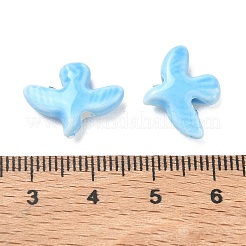 Perles en porcelaine manuelles&nbsp;PORC-D013-01H