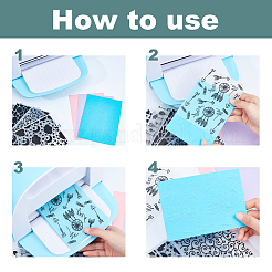 Weihnachtsplastikprägeordner&nbsp;DIY-WH0186-41
