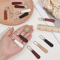 12 tirette de fermeture éclair en cuir PU&nbsp;FIND-CY0002-33A