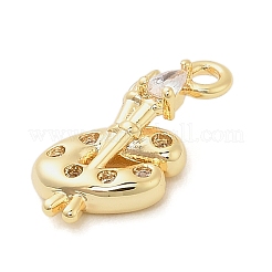 Латунные микро проложить кубического циркония подвески&nbsp;LS-KK-I380-19G