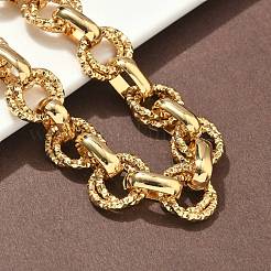 Браслеты-цепочки Rolo из нержавеющей стали 304 для женщин BJEW-S176-01G-B