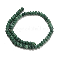 Естественный зеленый авантюрин бисер нитей&nbsp;G-Z111-A04-02