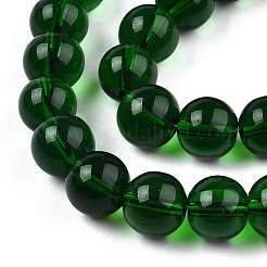 Прозрачные стеклянные бусины&nbsp;LS-GLAA-T032-T8mm-22