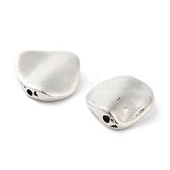 チベット風合金ビーズ  カドミウムフリー＆鉛フリー  アンティークシルバー  13x13x4mm  穴：1.2mm  約549個/1000g&nbsp;FIND-Q094-19AS