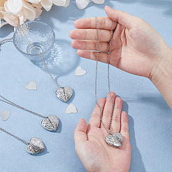 4 шт. ожерелья из сплава и алюминия&nbsp;NJEW-FH0001-16P