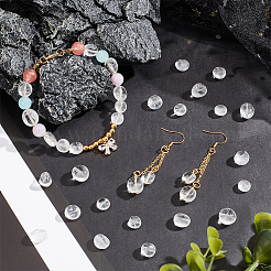 2 нити бусины из натурального кварцевого кристалла G-NB0004-28