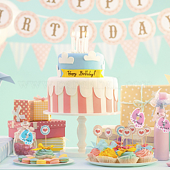 2 комплект бумажных бирок-отпечатков двух цветов DIY-PH0009-88