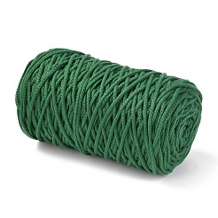 コットン糸  DIYの工芸品について  ギフトラッピングとジュエリー作り  グリーン  3mm  約150m /ロール&nbsp;OCOR-F013-25