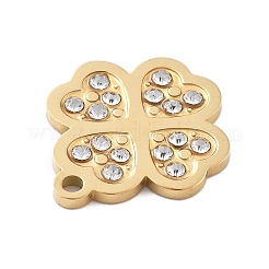 Подвески со стразами из нержавеющей стали 304&nbsp;LS-STAS-I327-16G