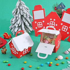 12 шт. рождественские складные подарочные коробки CON-SP0001-03