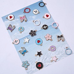 Подвески из сплава эмали 48шт 24 стиля&nbsp;ENAM-SZ0001-96