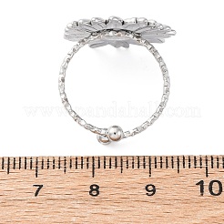 Кольца-манжеты из нержавеющей стали 304&nbsp;RJEW-D306-22P