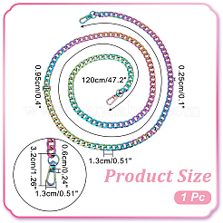 1 шт. ручка для сумки из цинкового сплава с цепочкой&nbsp;FIND-WR0008-78B