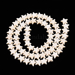 Синтетических нитей бирюзовые бусы UNKW-T001-07