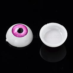 クラフトプラスチック人形の眼球  ハロウィンホラー小道具  スミレ  20x10mm&nbsp;DIY-PH0019-63D-20mm