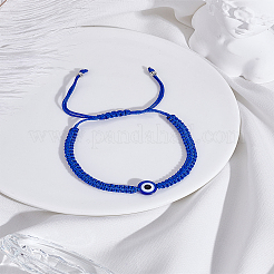 1шт регулируемые плетеные браслеты из бусин&nbsp;BJEW-LP0002-34A