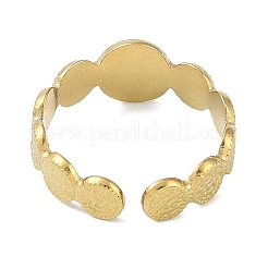 Кольца-манжеты из нержавеющей стали 304 с ионным покрытием (IP) с текстурированной эмалью&nbsp;RJEW-L107-066G-02