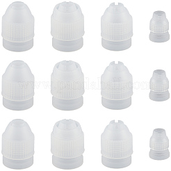 12 шт. 4 вида пластиковых насадок-конвертеров для кондитерских мешков для глазури&nbsp;KY-SP0001-43