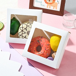 8 шт. квадратная складная креативная картонная коробка CON-YW0001-77