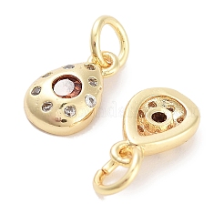 Латунные микро проложить кубического циркония подвески&nbsp;KK-C051-02G-03