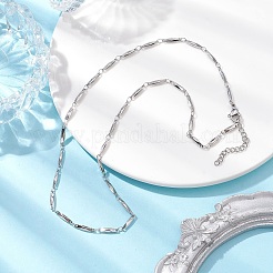 Не тускнеющие прямоугольные цепочки из нержавеющей стали 304 NJEW-JN04746-01