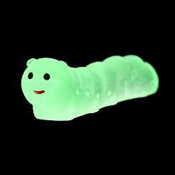 Светящийся орнамент в виде червяка из смолы&nbsp;DJEW-R011-01C-02