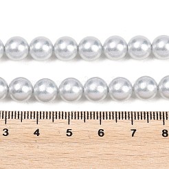 Milchglas Perlen Stränge&nbsp;GLAA-A044-08A-08