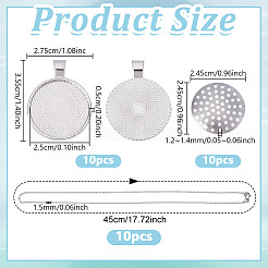 Наборы для самостоятельного изготовления ожерелий из железа и сплава&nbsp;DIY-NB0014-07P
