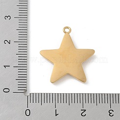 Подвески из нержавеющей стали 304 со стразами STAS-Z122-51G-02