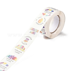 Самоклеющиеся наклейки с тематическим узором на день рождения DIY-E023-08E