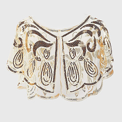 Полиэстер женские шифоновые накидки&nbsp;AJEW-WH20070-005A