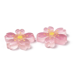 Светящиеся кабошонов смолы&nbsp;RESI-G030-01B