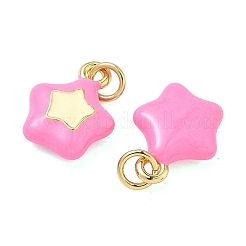 Латунь эмаль подвески&nbsp;KK-H259-01B-G