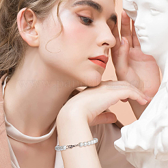 40 шт. 925 наконечника для бусин из стерлингового серебра STER-BBC0007-70