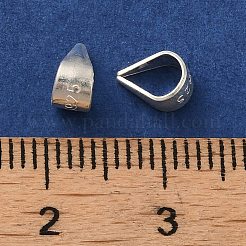 925 держатели кулонов из чистого серебра STER-K177-04B-S