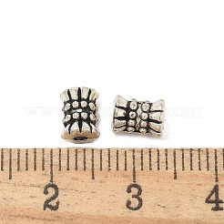 Сплавочные овальные бусины тибетского стиля &nbsp;TIBE-P003-27AS