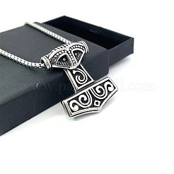 Мужские ожерелья с подвеской в виде якоря из нержавеющей стали AF0424