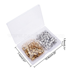 Сплавочные овальные бусины тибетского стиля  TIBEB-PH0004-80