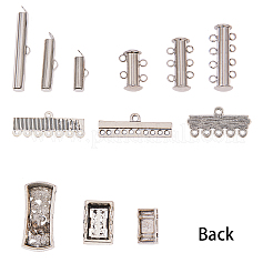 Латунные магнитного слайд замок застежки FIND-SC0001-03