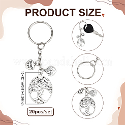 20шт брелок из сплава&nbsp;KEYC-PH01578