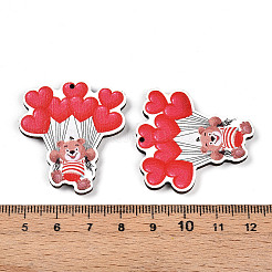 Печатные подвески дерева WOOD-T032-04B