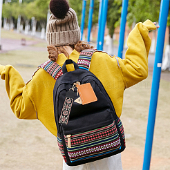 4 шт. двухцветный полиэстеровый короткий ремешок для сумки AJEW-WR0001-83