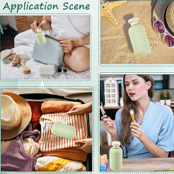 Пластиковые бутылки с откидной крышкой&nbsp;AJEW-WH20020-279